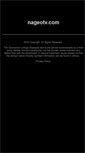Mobile Screenshot of nageotv.com